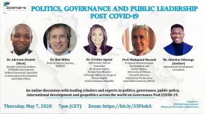 Politics, Governance and Public Leadership Post COVID-19